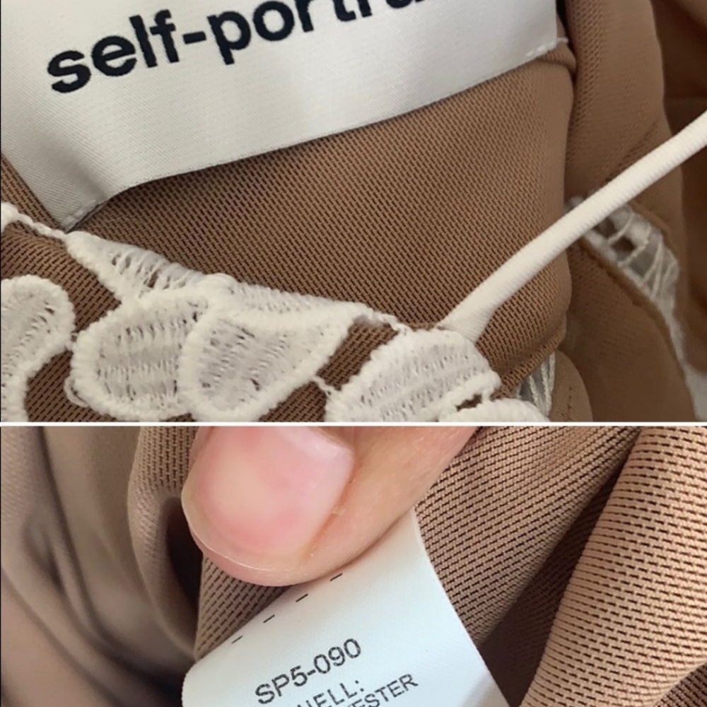 SELF PORTRAIT White Lace Azalea Dress - Picture 6 of 6